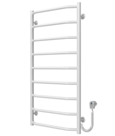 Електрична сушарка для рушників Deffi Трапеція П9 500х1000 праве підключення білий C.TR.100.50.9.E.W.R.5