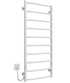 Электрический полотенцесушитель Deffi Трапеция П10 500х1100 левое подключение WD03 белый C.TR.110.50.10.E.W.L.3