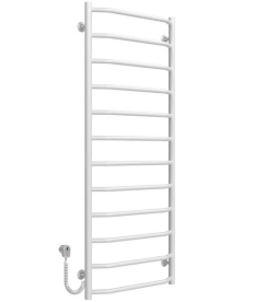 Електрична сушарка для рушників Deffi Трапеція П12 500х1300 ліве підключення білий C.TR.130.50.12.E.W.L.5