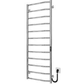Электрический полотенцесушитель Deffi Трапеция П12 500х1300 правое подключение JD03 хром C.TR.130.50.12.E.C.R.1