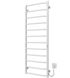 Электрический полотенцесушитель Deffi Трапеция П12 500х1300 правое подключение WD03 белый C.TR.130.50.12.E.W.R.3