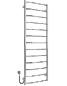 Електрична сушарка для рушників Deffi Трапеція П13 500х1400 ліве підключення хром C.TR.140.50.13.E.C.L.5