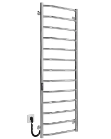 Электрический полотенцесушитель Deffi Трапеция П13 500х1400 левое подключение JD03 хром C.TR.140.50.13.E.C.L.1