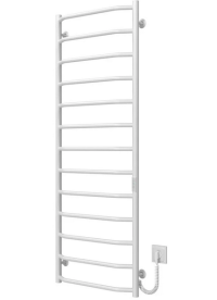 Электрический полотенцесушитель Deffi Трапеция П13 500х1400 правое подключение WD03 белый C.TR.140.50.13.E.W.R.3