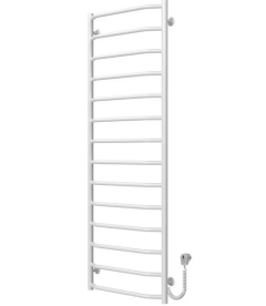 Електрична сушарка для рушників Deffi Трапеція П14 500х1500 праве підключення білий C.TR.150.50.14.E.W.R.5