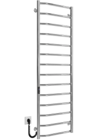 Электрический полотенцесушитель Deffi Трапеция П14 500х1500 левое подключение JD03 хром C.TR.150.50.14.E.C.L.1