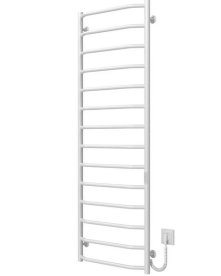 Электрический полотенцесушитель Deffi Трапеция П14 500х1500 правое подключение WD03 белый C.TR.150.50.14.E.W.R.3