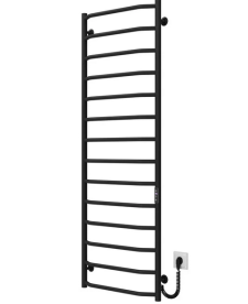 Электрический полотенцесушитель Deffi Трапеция П14 500х1500 правое подключение JD03 черный C.TR.150.50.14.E.B.R.1