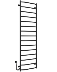 Электрический полотенцесушитель Deffi Трапеция П15 500х1600 левое подключение черный C.TR.160.50.15.E.B.L.5