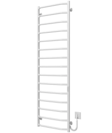 Електрична сушарка для рушників Deffi Трапеція П15 500х1600 праве підключення WD03 білий C.TR.160.50.15.E.W.R.3