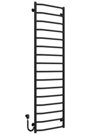 Электрический полотенцесушитель Deffi Трапеция П16 500х1700 левое подключение черный C.TR.170.50.16.E.B.L.5