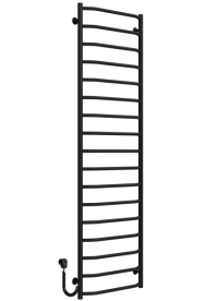 Электрический полотенцесушитель Deffi Трапеция П17 500х1800 левое подключение черный C.TR.180.50.17.E.B.L.5