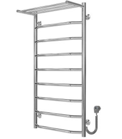 Електрична сушарка для рушників Deffi Трапеція з полицею П9 500х1000 праве підключення хром C.TP.100.50.9.E.C.R.5