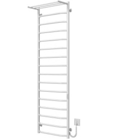 Электрический полотенцесушитель Deffi Трапеция с полкой П16 500х1700 правое подключение WD03 белый C.TP.170.50.16.E.W.R.3