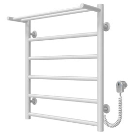 Електрична сушарка для рушників Deffi Терма П6 500х600 праве підключення білий C.TE.60.50.6.E.W.R.5