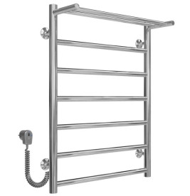 Электрический полотенцесушитель Deffi Терма П7 500х700 левое подключение хром C.TE.70.50.7.E.C.L.5