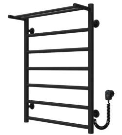 Електрична сушарка для рушників Deffi Терма П7 500х700 праве підключення чорний C.TE.70.50.7.E.B.R.5