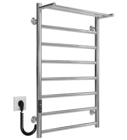 Электрический полотенцесушитель Deffi Терма П8 500х800 левое подключение JD03 хром C.TE.80.50.8.E.C.L.1