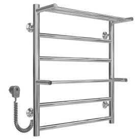 Электрический полотенцесушитель Deffi Терма Плюс П6 500х600 левое подключение хром C.TA.60.50.6.E.C.L.5