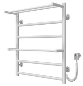 Электрический полотенцесушитель Deffi Терма Плюс П6 500х600 правое подключение белый C.TA.60.50.6.E.W.R.5