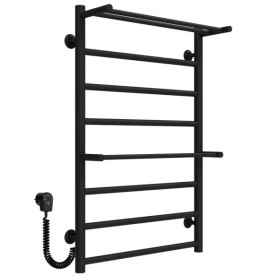 Электрический полотенцесушитель Deffi Терма Плюс П8 500х800 левое подключение черный C.TA.80.50.8.E.B.L.5