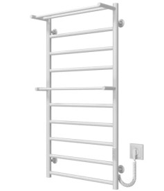 Электрический полотенцесушитель Deffi Терма Плюс П10 500х1000 правое подключение WD03 белый C.TA.100.50.10.E.W. R.3