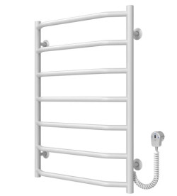 Электрический полотенцесушитель Deffi Трапеция П7 500х700 правое подключение EF16 белый D.TR.70.50.7.E.W.R.5