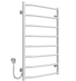 Электрический полотенцесушитель Deffi Трапеция П8 500х800 левое подключение EF16 белый D.TR.80.50.8.E.W.L.5