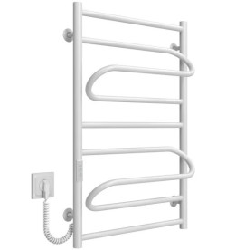 Електрична сушарка для рушників Deffi Вілла 500х800 ліве підключення WD03 білий C.VP.80.50.E.W.L.3