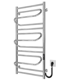 Електрична сушарка для рушників Deffi Вілла 500х1000 праве підключення JD03 хром C.VP.100.50.E.C.R.1