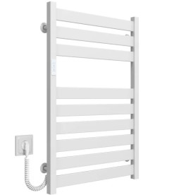 Электрический полотенцесушитель Deffi Victoria П9 500х800 левое подключение WD04 белый A.VI.80.50.9.E.W.L.4