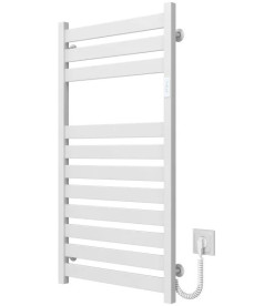 Электрический полотенцесушитель Deffi Victoria П11 500х1000 правое подключение WD04 белый A.VI.100.50.11.E.W.R.4