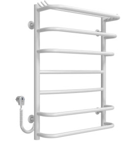  	Електрична сушарка для рушників Deffi Юність П7 400х700 ліве підключення білий C.YU.70.40.7.E.W.L.5