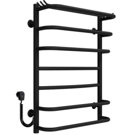  	Електрична сушарка для рушників Deffi Юність П7 400х700 ліве підключення чорний C.YU.70.40.7.E.B.L.5