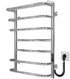 Електрична сушарка для рушників Deffi Юність П7 400х700 праве підключення JD03 хром C.YU.70.40.7.E.C.R.1