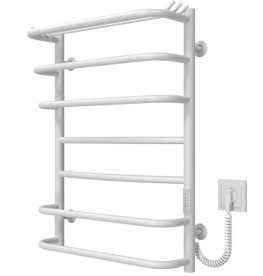 Электрический полотенцесушитель Deffi Юность П7 400х700 правое подключение WD03 белый C.YU.70.40.7.E.W.R.3