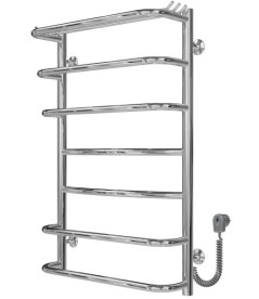 Електрична сушарка для рушників Deffi Юність П7 400х800 праве підключення хром C.YU.80.40.7.E.C.R.5