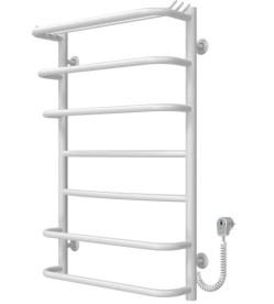 Электрический полотенцесушитель Deffi Юность П7 400х800 правое подключение белый C.YU.80.40.7.E.W.R.5