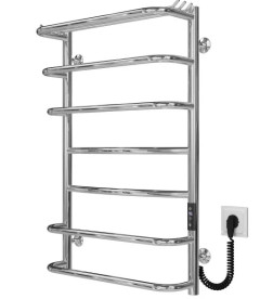 Електрична сушарка для рушників Deffi Юність П7 400х800 праве підключення JD03 хром C.YU.80.40.7.E.C.R.1