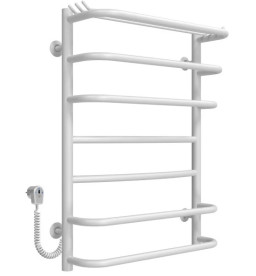 Электрический полотенцесушитель Deffi Юность П7 00х700 левое подключение белый C.YU.70.50.7.E.W.L.5