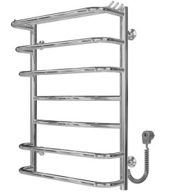 Електрична сушарка для рушників Deffi Юність П7 500х700 правильне підключення хром C.YU.70.50.7.E.C.R.5