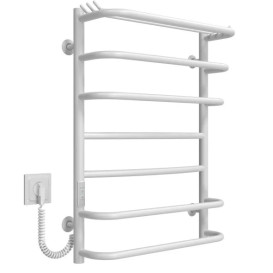 Электрический полотенцесушитель Deffi Юность П7 500х700 левое подключение WD03 белый C.YU.70.50.7.E.W.L.3