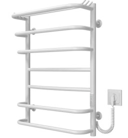 Электрический полотенцесушитель Deffi Юность П7 500х700 правое подключение WD03 белый C.YU.70.50.7.E.W.R.3