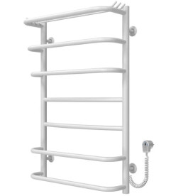 Електрична сушарка для рушників Deffi Юність П7 500х800 праве підключення білий C.YU.80.50.7.E.W.R.5