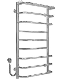 Електрична сушарка для рушників Deffi Юність П9 500х900 ліве підключення хром C.YU.90.50.9.E.C.L.5