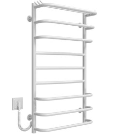 Електрична сушарка для рушників Deffi Юність П9 500х900 ліве підключення WD03 білий C.YU.90.50.9.E.W.L.3