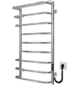 Электрический полотенцесушитель Deffi Юность П9 500х900 правое подключение JD03 хром C.YU.90.50.9.E.C.R.1