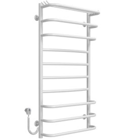 Электрический полотенцесушитель Deffi Юность П10 500х1000 левое подключение белый C.YU.100.50.10.E.W.L.5