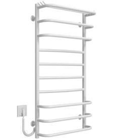 Электрический полотенцесушитель Deffi Юность П10 500х1000 левое подключение WD03 белый C.YU.100.50.10.E.W.L.3