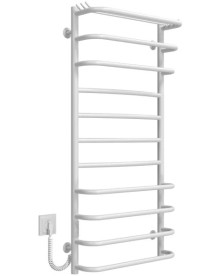 Електрична сушарка для рушників Deffi Юність П11 500х1100 ліве підключення WD03 білий C.YU.110.50.11.E.W.L.3